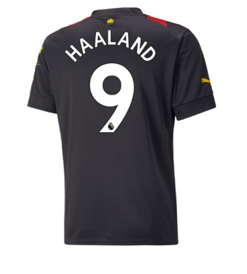 Manchester City Erling Haaland #9 Bortedrakt 2022-23 Kortermet